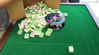 How to load mahjong tiles to automatic mahjong table Filipino Chinese American Styles usamjtable [upl. by Joleen]