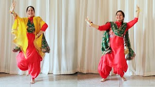 Dance on Long Gavaiyan  Asa Nu Maan Watna Da  Harbhajan Mann  Neeru Bajwa  Gidha  Dance [upl. by Polik]