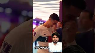 Emotional Ronaldo cr7 youngronaldo football hamzato1k [upl. by Ahsietal]