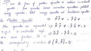 More about operators and its types in Hindi  Quantum Mechanics  Unboxing Physics [upl. by Gerianne]