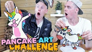 Pancake Art Challenge  EINHORN EDITION 😲🌈II RayFox [upl. by Annavoeg22]