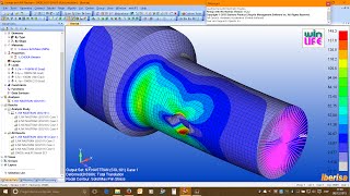 winLIFE 40 Análisis de Fatiga Multiaxial con FEMAP y NX Nastran [upl. by Isador]