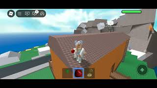 When I play Avalanche for the 1st time Roblox Natural Disaster Survival [upl. by Odlaner]