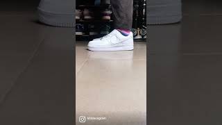 how to prevent creases on your AF1’s 👟 shorts ……… sneakerheads sneakershack howto tutorial [upl. by Nyleikcaj]