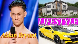 Aidan Bryant AGT 2021 Biography age Education Girlfriend Net worth Height Weight Wiki [upl. by Yditsahc]