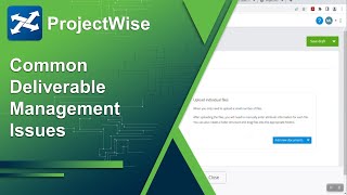 Common Deliverable Management Issues [upl. by Bledsoe]
