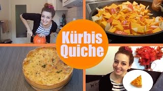 Herbst Rezept KürbisQuiche [upl. by Aicad]