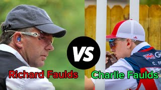 RALLY CLAYS  Richard Faulds MBE VS Charlie Faulds [upl. by Rhine477]