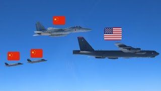 Chinese Fighter Jets INTERCEPT US Navy in South China Sea Then THIS Happened [upl. by Yorker]