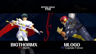 RETOTAS SERIAS 1  FT10  Mlogo vs BigThorMX  Melee [upl. by Benilda739]