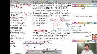 🔥Prokaryotic Gene Regulation and Operons  Solved PYQs Part 8 by Dipesh Sir  Molecular Biology 🔥 [upl. by Maon965]