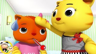 Get Well Soon Sick Song  Little Baby Bum Animal Club  Fun Songs for Kids [upl. by Ruhtra593]