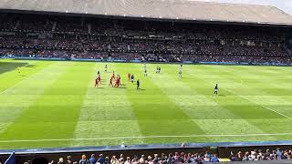 LFC Fans  Liverpool v Ipswich  17824  Celebrating Jota goal [upl. by Nauh765]