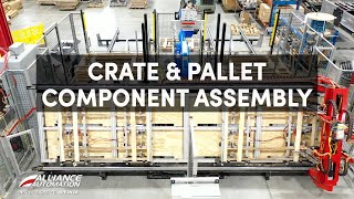 Crate and Pallet Component Assembly [upl. by Ecienaj210]