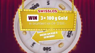 Swisslos Gewinnspiel Glücksrad 2017 [upl. by Perrin]