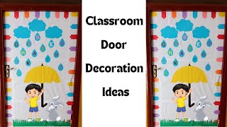 Decoration Ideas  Classroom Door Decoration  Art And Craft  School Decoration  Creative Ideas [upl. by Azral]