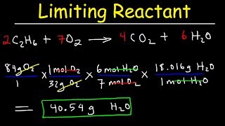 Limiting Reactant Practice Problems [upl. by Buonomo]