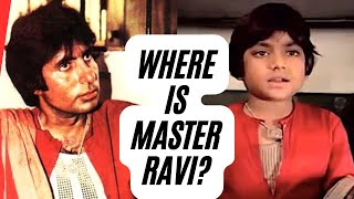 Where is Ravi Valecha who played Amitabh Bachchans childhood character Master Ravi [upl. by Dibrin]