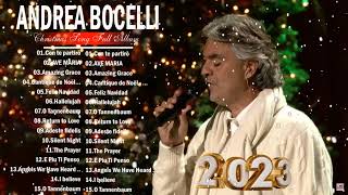 Andrea Bocelli Greatest Christmas Song 2023  Top 20 Most Famous Opera Pop Christmas Andrea Bocelli [upl. by Lledraw556]