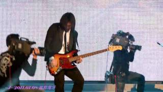 五月天 Mayday 110108 瑪莎Bass Solo [upl. by Cutlor]