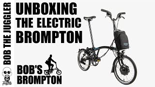 Unboxing the Electric Brompton M6L CLine [upl. by Darton981]