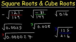 Square Roots and Cube Roots [upl. by Siladnerb891]