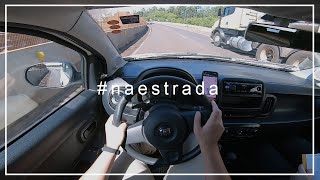 PAPO de ESTRADA a bordo do FIAT MOBI 2023 🔥  ECONÔMICO e com BOM DESEMPENHO 🚀 [upl. by Ytsirhk]