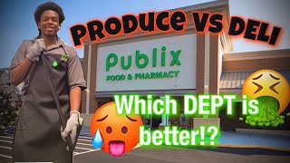 Why I transferred from PRODUCE to DELI Things you do as a DELI ASSOCIATE🥪🥒 [upl. by Rustice]