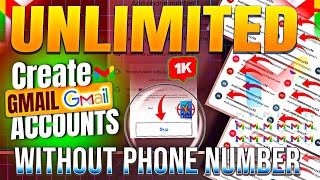 Unlimited GMAIL ID Generator  Free google account account without phone number  Free gmail account [upl. by Melessa]