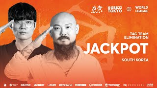 JackPot 🇰🇷 I GRAND BEATBOX BATTLE 2023 WORLD LEAGUE I Tag Team Elimination [upl. by Ailama274]