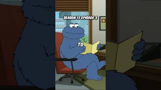 The 5 Funniest Cookie Monster Moments in Family Guy [upl. by Froehlich]