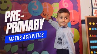 Pre Primary Activities  Nursery Math Activities  School Activities [upl. by Ximena]