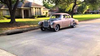 1952 Chevy LS swap first drive  Part 2 [upl. by Llyrpa429]