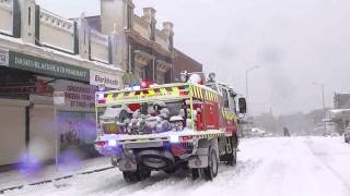 Australia Snow  Extended Blackheath Snow Highlights 16th and 17th July 2015 [upl. by Jeremias860]