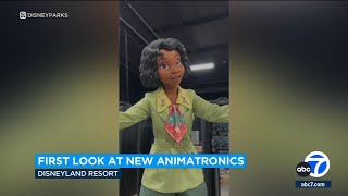 Close look of new Tiana animatronic princess coming to Disney parks [upl. by Niatsirhc]