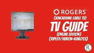 Rogers Cable TV Online TV Guide Walkthrough TV Surfing in RipleyHuronKinloss [upl. by Nogam]