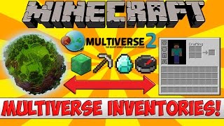 Minecraft Bukkit Plugin  Multiverse Inventories  Tutorial [upl. by Lajet492]