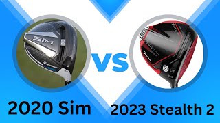 Taylormade Sim Vs Taylormade Stealth 2 [upl. by Treblihp]