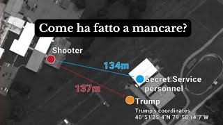 Attentato a Trump analisi del tiro [upl. by Epolulot500]