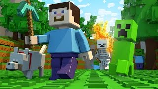 Minecraft  LEGO IN MINECRAFT Lego Mod Showcase Lego Bricks Mod [upl. by Nnylatsyrc]