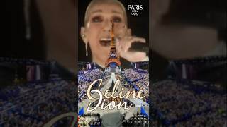 Celine Dion Olympics 2024 Performance shorts [upl. by Ardnuek670]