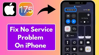 How to Fix No Service Problem on iPhone  No Service Error on iPhone Fix [upl. by Aicatsanna]