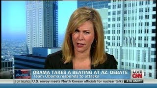 Team Obama responds to the Arizona debate [upl. by Devlen]