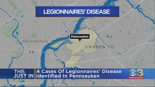 4 cases of Legionnaires disease found in Pennsauken NJ [upl. by Stearns]