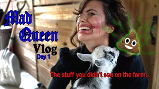 Mad Queen Vlog  Life on the Farm Day 1  Eliana Ghen [upl. by Innavoij]