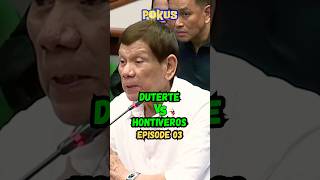 DUTERTE VS HONTIVEROS EPISODE 03 philippines congress hearings [upl. by Standford]