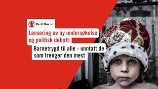 Barnetrygd til alle  unntatt de som trenger den mest Ny undersøkelse og politisk debatt  792021 [upl. by Eatnoj788]