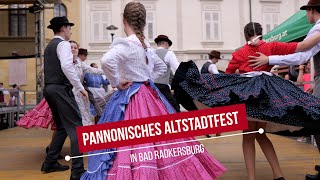 Pannonisches Altstadtfest in Bad Radkersburg  Styria  Austria  vulkantvat [upl. by Zacherie]