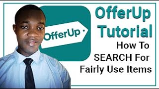 OFFERUP TUTORIAL  How To Properly select fairly used goodsitems  on offerup [upl. by Enitselec]