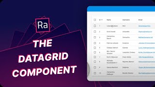 The Datagrid Component [upl. by Nee138]